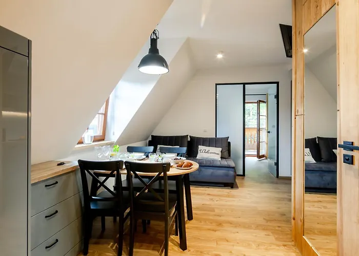 公寓 Gorskie Szczyty & 12 Sauna Jacuzzi I Parking W Cenie! 扎科帕内